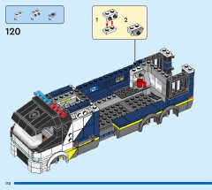 LEGO 60418 instructions page 110 – build guide