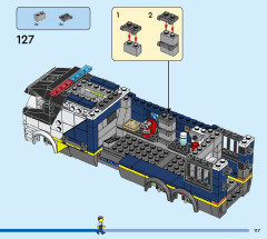 LEGO 60418 instructions page 117 – build guide