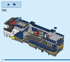 LEGO 60418 instructions page 124 – build guide