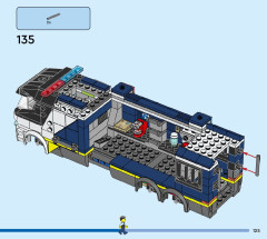 LEGO 60418 instructions page 125 – build guide
