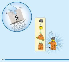 LEGO 60418 instructions page 126 – build guide