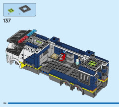 LEGO 60418 instructions page 128 – build guide
