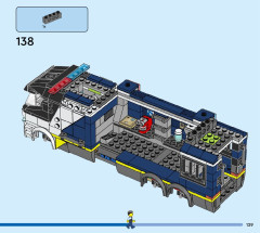 LEGO 60418 instructions page 129 – build guide