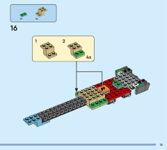 LEGO 60418 instructions page 13 – build guide