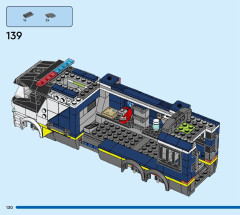 LEGO 60418 instructions page 130 – build guide