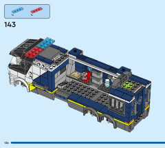LEGO 60418 instructions page 136 – build guide