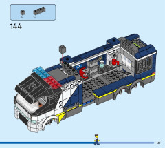 LEGO 60418 instructions page 137 – build guide