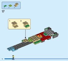 LEGO 60418 instructions page 14 – build guide