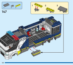 LEGO 60418 instructions page 140 – build guide