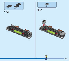 LEGO 60418 instructions page 145 – build guide