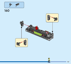 LEGO 60418 instructions page 147 – build guide