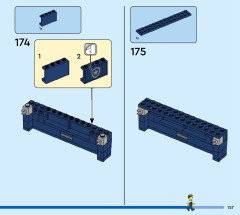 LEGO 60418 instructions page 157 – build guide