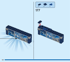 LEGO 60418 instructions page 160 – build guide