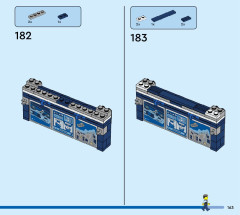 LEGO 60418 instructions page 163 – build guide