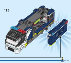 LEGO 60418 instructions page 165 – build guide