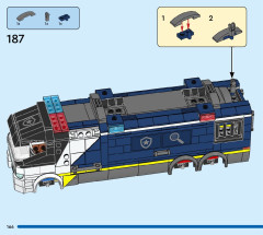 LEGO 60418 instructions page 166 – build guide