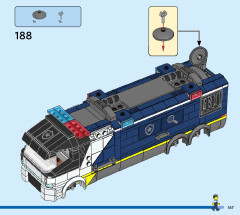 LEGO 60418 instructions page 167 – build guide