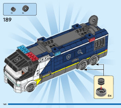 LEGO 60418 instructions page 168 – build guide
