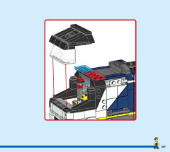 LEGO 60418 instructions page 169 – build guide