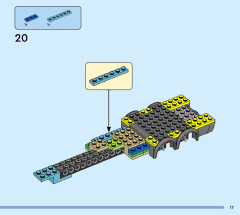 LEGO 60418 instructions page 17 – build guide