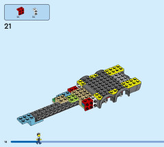 LEGO 60418 instructions page 18 – build guide