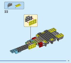 LEGO 60418 instructions page 19 – build guide