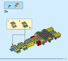 LEGO 60418 instructions page 21 – build guide