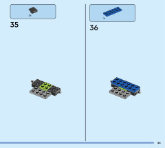 LEGO 60418 instructions page 33 – build guide