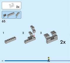 LEGO 60418 instructions page 62 – build guide