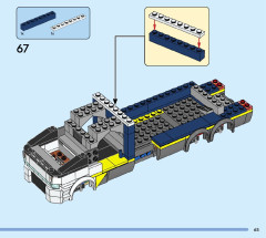 LEGO 60418 instructions page 65 – build guide