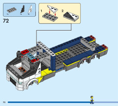 LEGO 60418 instructions page 70 – build guide