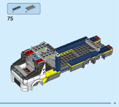 LEGO 60418 instructions page 73 – build guide