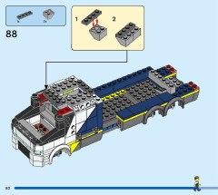 LEGO 60418 instructions page 82 – build guide