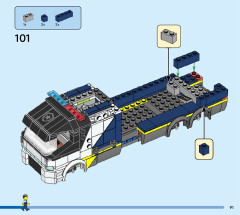 LEGO 60418 instructions page 91 – build guide