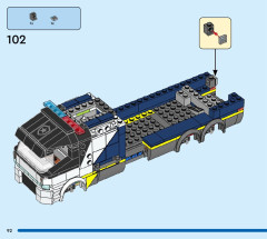 LEGO 60418 instructions page 92 – build guide
