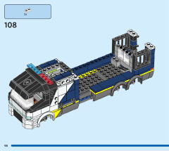 LEGO 60418 instructions page 98 – build guide