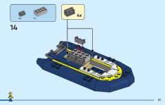 LEGO 60419 instructions page 21 – build guide