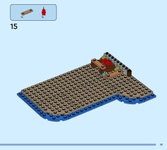 LEGO 60419 instructions page 17 – build guide