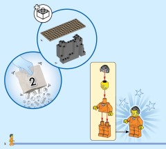 LEGO 60419 instructions page 2 – build guide