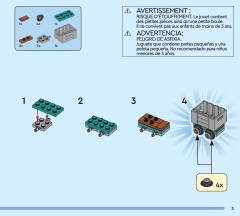 LEGO 60419 instructions page 3 – build guide