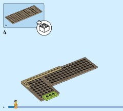 LEGO 60419 instructions page 6 – build guide