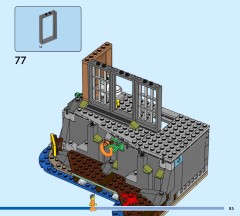 LEGO 60419 instructions page 85 – build guide