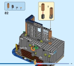 LEGO 60419 instructions page 91 – build guide