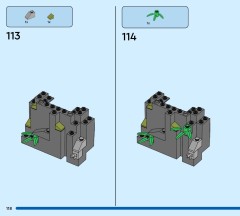 LEGO 60419 instructions page 118 – build guide