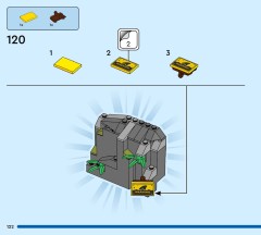 LEGO 60419 instructions page 122 – build guide