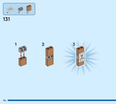 LEGO 60419 instructions page 134 – build guide