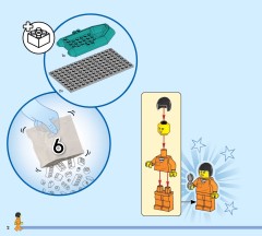 LEGO 60419 instructions page 2 – build guide