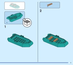 LEGO 60419 instructions page 3 – build guide