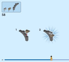 LEGO 60419 instructions page 62 – build guide