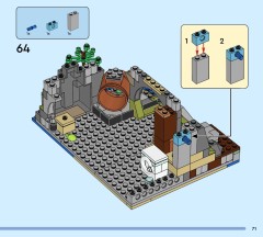 LEGO 60419 instructions page 71 – build guide